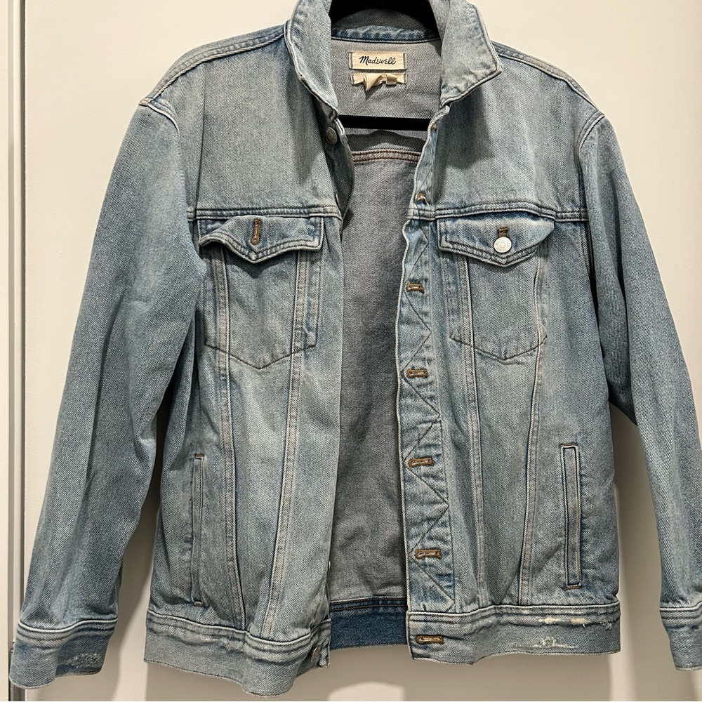 Madewell Oversized Jean Jacket